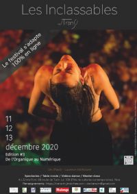 Festival 100% en ligne de danse contemporaine Les Inclassables 3 Cie/TranS/. Du 11 au 13 décembre 2020 à Nice. Alpes-Maritimes.  19H00